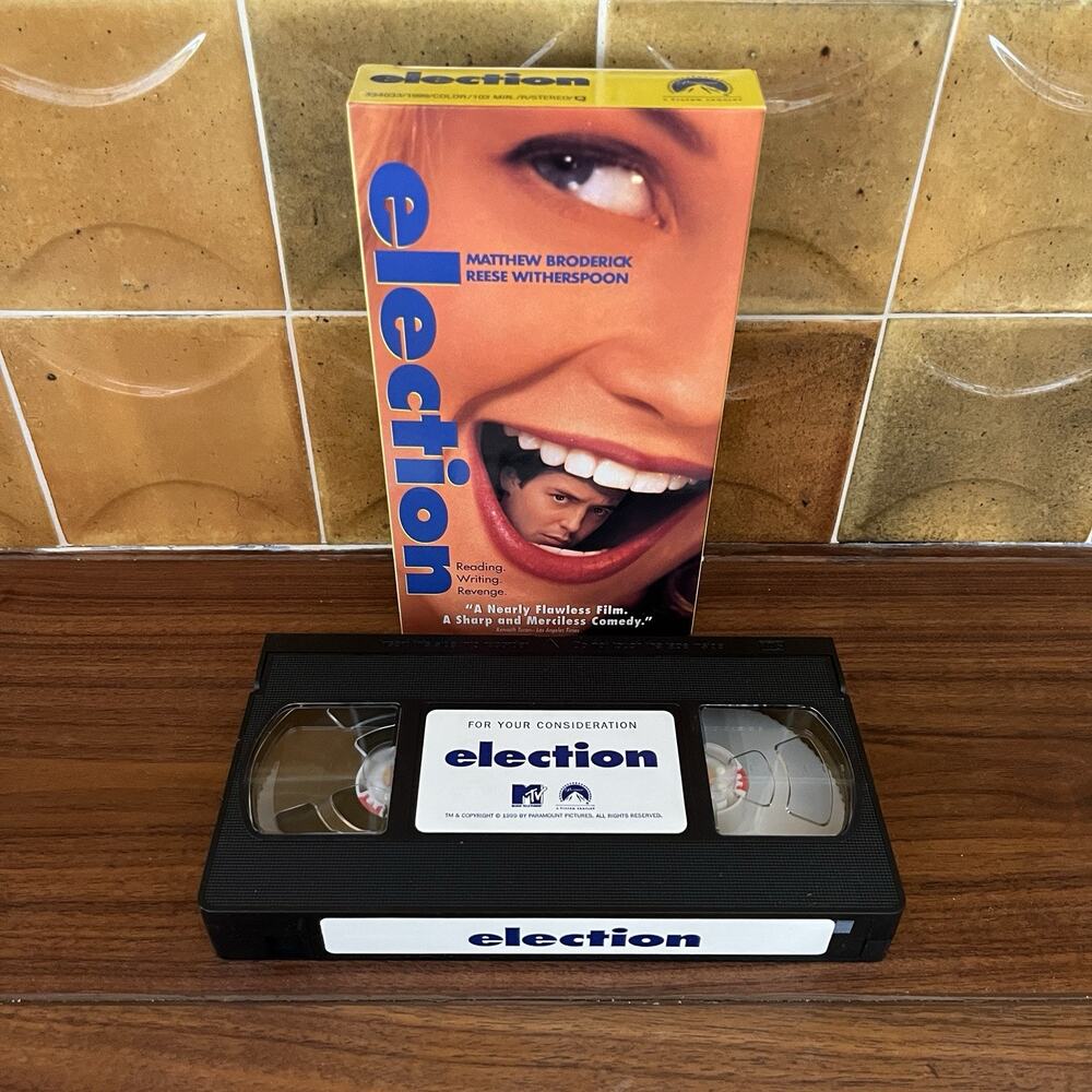 Election VHS 1999 Academy Screener FYC Paramount